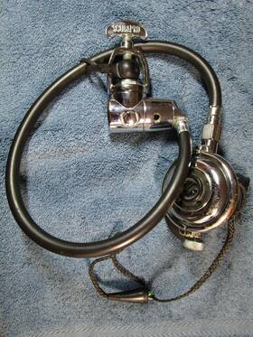 160-17aa Scubapro Hp 253737 Regulator Set Scuba Diving