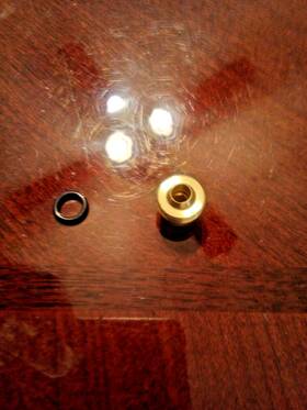 21.085.114 Scubapro Genuine Brass Airii Orifice With O-ring Inch For Air Ii Only