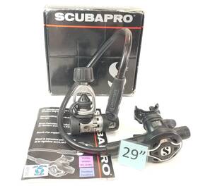 S600 Scubapro 4894 Regulator Set Mk20 Yoke 1st Stage 2nd Scuba Dive Excellent
