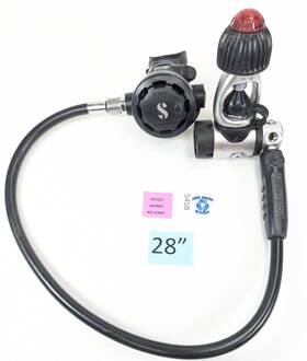 R380 Scubapro 5458 Regulator Set Mk14 Yoke 1st Stage 2nd Scuba Dive #5458