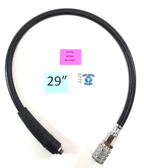 5777 Scubapro Air 2 Bcd Bc Octo Inflator Hose Source 29 Inch Scuba Dive Atomic Ss1