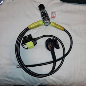 Mk16-s550 Scubapro Regulator Mk16/s550 Scuba Diving Equipment 1st And 2nd Stage Plus Extras