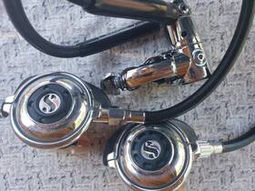 Scubapro Mk5 1st 109 108 Vintage And 2nd Stage Scuba Regulators