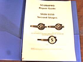 S-600a Scubapro Repair Guide With Schematics And Parts List For S-600 A B S-550