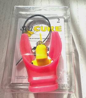 Sc2-pnk Seacure X-type Custom Mouthpiece Scuba Diving Snorkeling Pink Size 2 - Nip