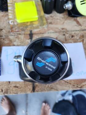 0000123 Sherwood Scuba 3100 Second Stage Diving Regulator