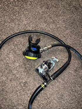 300d Sherwood Scuba 2231 Shadow Octopus Octo 2nd Stage Diving Regulator W Scubapro