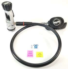 3729 Sherwood Scuba Brut Dive Regulator Set Yoke 1st And 2nd Stage #3729