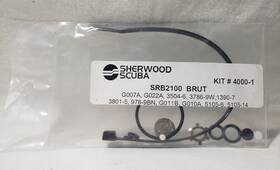 Srb2100 Sherwood Scuba 4000-1 Genuine Parts Service Kit# Brut