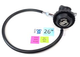 5166 Sherwood Scuba Shadow Plus 2nd Stage Octo Inflator Alternate Air Source Dive Bc
