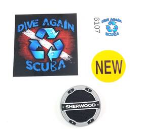 6107 Sherwood Scuba Sr1 Diaphragm Purge Front Cover 2nd Stage Dive Regulator Button