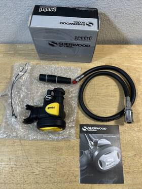 Sr9200yl Sherwood Scuba Gemini Safe Second Yellow Combo Bc Inflator/regulator Diving. Nob