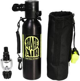 Submersible Systems 692764497402 Spare Air Package Kit Scuba Diving Regulator Dive Octo Reg Back Up 6.0 Cu