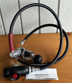 T-2100 Tekna Vintage Scuba Dive Regulator 1st 2nd Stage Used Octopus