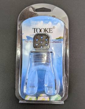 5765 Tooke Moldable Comfort Custom Fit Mouthpiece For Scuba Diving Regulators And Snorkels