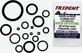 Trident 618152000276 Save A Dive O-ring Nitrox Kit Scuba Equipment Diving Accessory Diver