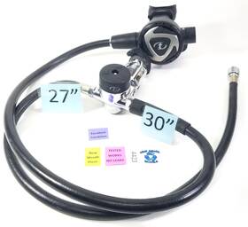 4423 Tusa S30 Scuba Diving Regulator Set 1st And 2nd Stage Balanced Adjustable Piston