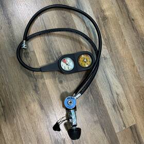 Tr-26828 Tusa Scuba Regulator And Gauges Untested