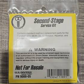 9000-05 U.s. Divers Aqua Lung Second-stage Service Kit For Regulator Mpn