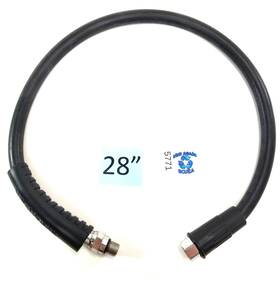 5771 Us Divers 28 Inch 2nd Stage Scuba Dive Regulator Hose 1/2 Male Threads #5771