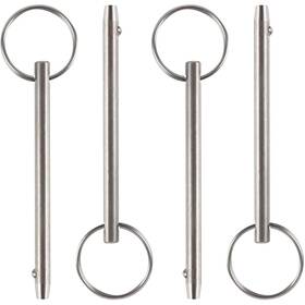 Vturboway 5mm 76mm Pins 4pcs 4 Pcs Quick Release Pin Diameter 0.197 Inch Overall Length 3 Usabl