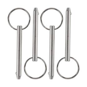 Vturboway Pins 6.3mm 65mm 4pcs 4 Pcs Quick Release Pin Diameter 1/4 Inch Overall Length 2.56 Us