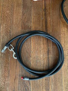 Xs 070592021004 7ft Scuba Miflex Low Pressure Braided Hoses