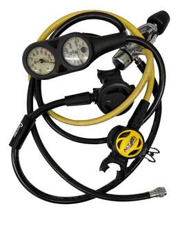 Css17444 Xs Scuba Seaair Dive Diving Regulator Set Used
