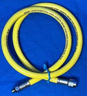 Raf320 Xs Scuba - Low Pressure Regulator Hose 40 Inch Yellow