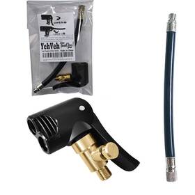 Yehveh 717021592840 2 Pack Cordless Tire Inflator Hose Adapter With Air Chuck Presta Schrade