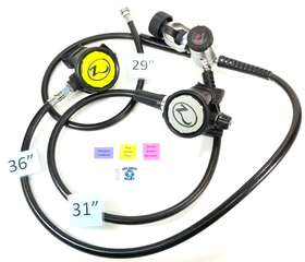3777 Zeagle Envoy 2 50-d Scuba Dive Complete Regulator Set Yoke 1st And 2nd Stage Octo 3777 Zeagle Envoy 2 50-d Scuba Dive Complete Regulator Set Yoke 1st And 2nd Stage Octo