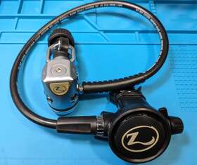 Din-84 Zeagle Flathead Vi Regulator Inch Hose