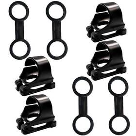 Zzqwhzzgw 793610086808 8 Pack Scuba Dive Universal Plastic Clip Snorkel Keeper Tube Holder Di