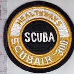 Diving Usa Healthways Scubair 300 Regulator Patch No Tariff. Fixed Price $9.99.