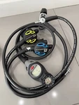 Atomic Aquatics Regulator - Yoke With Z2 X Octopus & Mares Air Pro Puck. Fixed Price $1190.00.