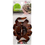 6 Pack Scunci No Slip Grip Jaw Clip, Brown. Fixed Price $20.70.