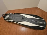 Single Aqua Lung Shot Fx Women Size Open Heel Scuba Diving Fin Spring Strap. Fixed Price $26.95.