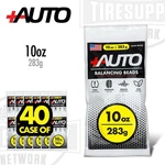 +auto 10OZ Tire Balancing Beads, Drop-in Bag W/ Valve Cap & Core, 40 Pack. Fixed Price $345.00.