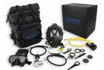 Ocean Reef Neptune Iii Divers Full Face Diving Mask Medium/large Bk Din Package. Fixed Price $1790.95.