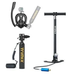 Trimix 10MIN Mini 0.5L Scuba Diving Lung Tank Snorkeling Mask Hand Pump Fullkit. Fixed Price $275.74.