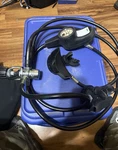 Oceanic Prodigy Scuba Regulator Set With Gauges, Compass, And Carry Bag. Fixed Price $90.00.