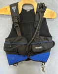 Oceanic Bioflex Scuba Diving Bouyancy Compensator Device (bcd) -some Issues. Fixed Price $98.00.