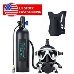 Us 1.9L(13.3CU Ft) Scuba Diving Lung Tank With Mask Cylinder 25-30 Mins. Fixed Price $329.99.