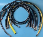 Lot Of 8 Scuba Hoses, Including Quick Release And Low Pressure 6 Lp. Fixed Price $35.00.