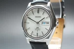 Vintage 1971 EXC+5 Seiko Lord 5606-7070 Silver Kanji Automatic Man Watch. Fixed Price $239.90.