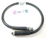 Apeks Octo + Plus Easy Release Oceanic Air Xs Inflator Hose Aqualung 30" Scuba. Fixed Price $45.95.