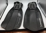 Adult Size Medium 10" Tusa Liberator X-ten Black Fins Adjustable Straps. Fixed Price $49.70.