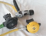 Aqua Lung Titan Regulator Set W/ Octopus Scuba Diving Dive. Fixed Price $115.00.