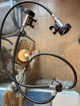 Vintage Poseidon Cyklon 300 Scuba Regulator Set W/ Hoses-first & Second Stages. Fixed Price $250.00.