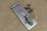 Old Tool Box Safety Hasp Swing Catch Hook 4 1/2 Vintage Chest Gate Keep. Fixed Price $28.10.